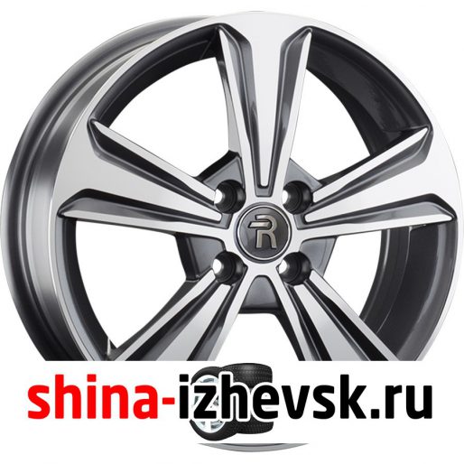 Колесный диск Replay HND256 6xR16 4×100 ET49 DIA54.1 насыщенный темно-серый полностью полированный в Ижевске